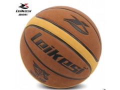 厂家直销真皮篮球 正品雷克斯7号超纤PU牛皮耐磨吸汗训练比赛篮球图2
