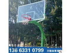 产地货源钢管篮球架 加强型户外成人移动标准凹箱 篮球架 成人图2