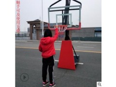户外青少年篮球架幼儿园早教可升降可移动投篮器儿童外升降篮球架图3