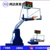 体育器材厂家批发手动液压篮球架 成人电动液压篮球架