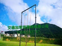 军用户外攀爬架部队体能攀登架爬绳爬杆训练架户外拓展厂家图2