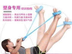 卷腹仰卧起坐健身瑜伽器材减肥瘦肚子家用辅助拉力神器脚蹬弹力绳图3