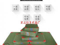 舞蹈练功垫防滑牛津布折叠体育体操垫子帆布垫健身瑜伽运动海绵垫图2