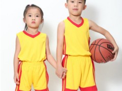幼儿园儿童篮球服套装 定制印字透气吸汗训练服 团体DIY图3