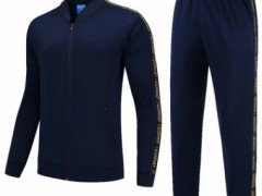 秋冬长袖足球服外套套装男成人 儿童比赛出场服运动训练队服图3