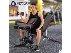 奥力莱哑铃凳多功能健身器材仰卧板起坐家用健腹器飞鸟卧推健身椅图2