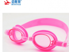 湖南迈斯特直销儿童简单基础款沙滩户外游泳护目游泳泳镜防水防雾图2