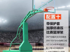 地埋篮球架 室外移动篮球架 可升降篮球架 家用户外标准篮球架图3
