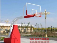 室内外液压篮球架 标准篮球架 手摇升降篮球架 手动液压篮球架图2
