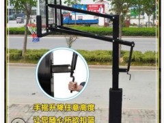 篮球架户外成人扣篮球筐地埋式方管篮球框可升降室外落地式篮球架图3