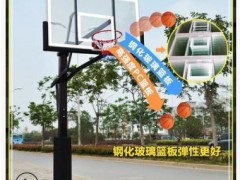 篮球架户外成人扣篮球筐地埋式方管篮球框可升降室外落地式篮球架图2