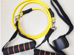 一件代发 一字拉力绳拉力器11件套组合健身器材乳胶弹力带拉力绳图2