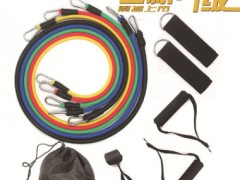 多功能拉力器11件套装家用健身器材阻力带力量训练胸肌男拉力绳图1