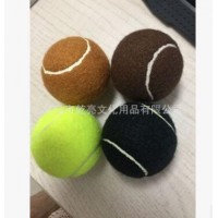 厂家生产网球形桌椅脚垫 定制套凳脚用网球 地面保护十字开口网球