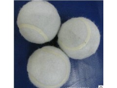 厂家批发网球 1.2米高品质环保橡胶化纤毛呢白色洗衣球洗衣网球