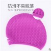 英发硅胶滴水泳帽女长发防水加大不勒头成人泳帽