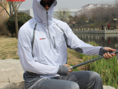 风猎者比赛定制垂钓服连帽速干钓鱼防晒服竹炭透气防晒户外钓鱼服图2