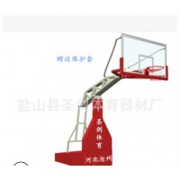 体育器材厂家供应 篮球架 标准 电动液压篮球架 箱式折叠蓝球架