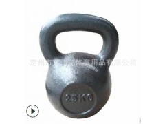 定州烤漆壶铃批发实心铸铁足重烤漆壶铃生产源头出口厂家图3