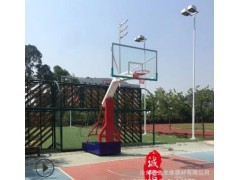 成年家用比赛篮球架 户外 标准 成人 移动室内仿液压平箱篮球架子图2
