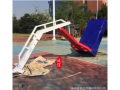 成年家用比赛篮球架 户外 标准 成人 移动室内仿液压平箱篮球架子图3
