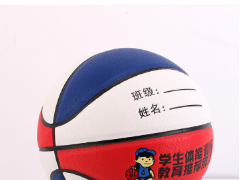 厂家直销优质PU篮球5号儿童幼儿园真牛皮手感防滑耐磨成人7号篮球图2
