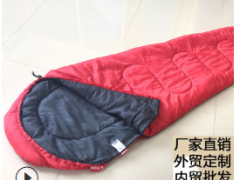 户外成人野营工具 可拼接信封式涤棉睡袋 隔脏旅行午休室内睡袋图2