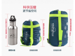 超轻便携旅游睡袋成人户外室内露营便携旅行可拼双人隔脏棉睡袋图2
