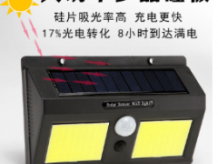 户外防水太阳能人体感应灯庭院灯花园灯壁灯农村路灯景观灯应急灯图2