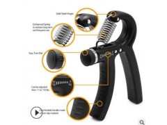 【源头厂家】5-50kg可调节升级款加长手柄 R型握力器康复训图2