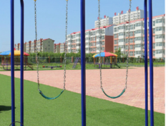 双人大秋千小区的健身器材户外室外广场公园健身路径厂家批发促销图3