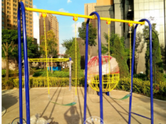 双人大秋千小区的健身器材户外室外广场公园健身路径厂家批发促销图2