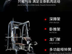 会军 组合健身综合训练器材 全方位多功能健身用品 厂家直销图3