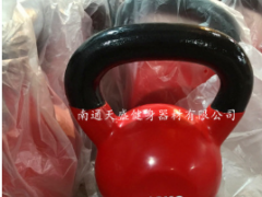 工厂直销壶铃竞赛男士铸铁家用健身房女士浸塑壶铃彩色手提壶哑铃图3
