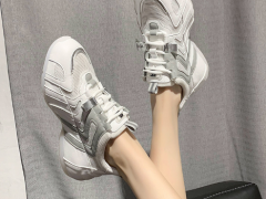 欧洲站包底网纱透气老爹鞋女2020春夏季新款网红运动女鞋一件代发图2