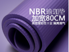 【183*80*1.5cm】初学者瑜伽垫加宽加厚室内运动静音冥想垫厂家批图2