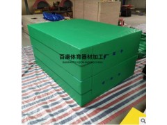 空翻海绵包跆拳道武术跳高健身折叠体操垫体育海绵垫运动训练用垫图2