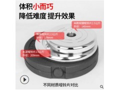 电镀纯钢哑铃男士健身家用器材可调节重量钢制可拆卸30kg图2