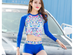 SABOLAY新款女式速干防晒冲浪服泳衣韩版泳装女厂家现货代发V717图3