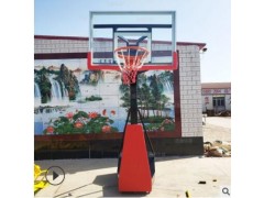 户外标准篮球架儿童成人可升降可移动篮球架室外家用青少年篮球架图3