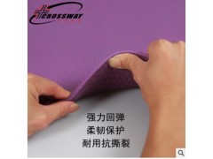 克洛斯威厂家直销TPE瑜伽垫 橡胶双色印花无味防滑6mm瑜伽垫定制图3