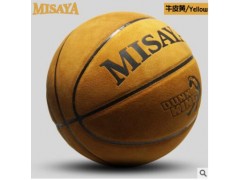 七号比赛正品真牛皮篮球体育用品工厂批发学生成人室内外高档蓝球图3