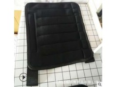 钢板透气绑腿负重装备绑手沙袋隐形铅块可调透气跑步运动负重背心图3