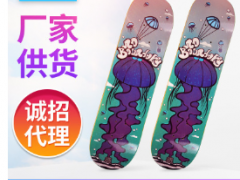 厂家批发四轮滑板 青少年成人运动枫木滑板 抖音街舞通用双翘滑板图3