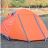 3-4人双层手搭铝玻杆帐篷 户外帐篷野营露营帐篷旅游野营用品