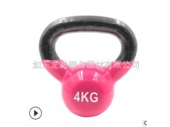 高档男士健身浸塑壶铃KettleBell 磅制 15KG图2