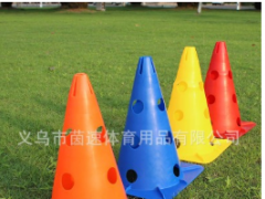 足球篮球训练标志桶30CM足球训练器材加厚加重标志盘足球训练跨栏图3