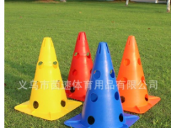 足球篮球训练标志桶30CM足球训练器材加厚加重标志盘足球训练跨栏图2