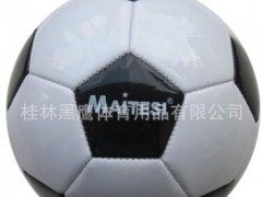 PU高档机缝黑白块训练3号 4号 5号儿童学生足球比赛正品体育用品图2