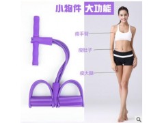 男女家用减肥多功能脚踏仰卧起坐健腹腿部加粗升级四管脚蹬拉力器图3